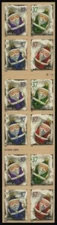 US #3886b 3883-6 3883-3886 $7.40 Santa Ornaments Booklet NH MNH Pl. S1111