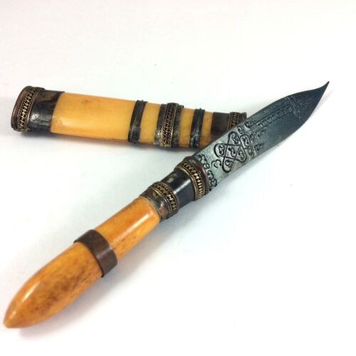Magical KNIFE Meed Mor LP Tim HOLY TALISMAN Thai AMULET POWER Holy BLADE PROTECT - Picture 2 of 5