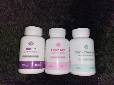 BioFit- BioFit, Lean MV,Slim Cleanse Weight Loss Box. 1MO  GENUINE G8$  