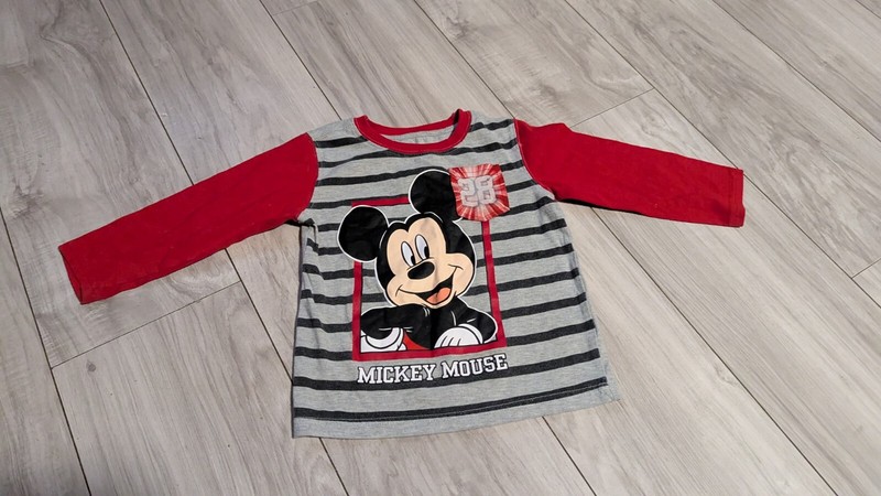 DISNEY MICKEY MOUSE CLUBHOUSE  LONGSLEEVE SHIRT SIZE 3T  