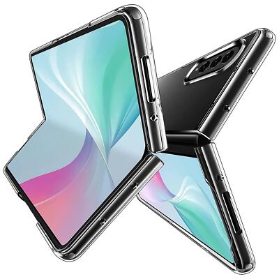 Handy Case für Samsung Galaxy Z Fold 4 Hülle Transparent Slim Handyhülle Cover