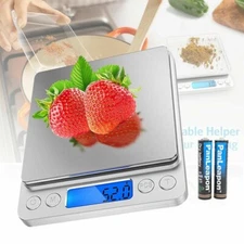 Bascula Digital de Cocina Pesa de Alimentos Balanza Para Gramos Electronica Mini