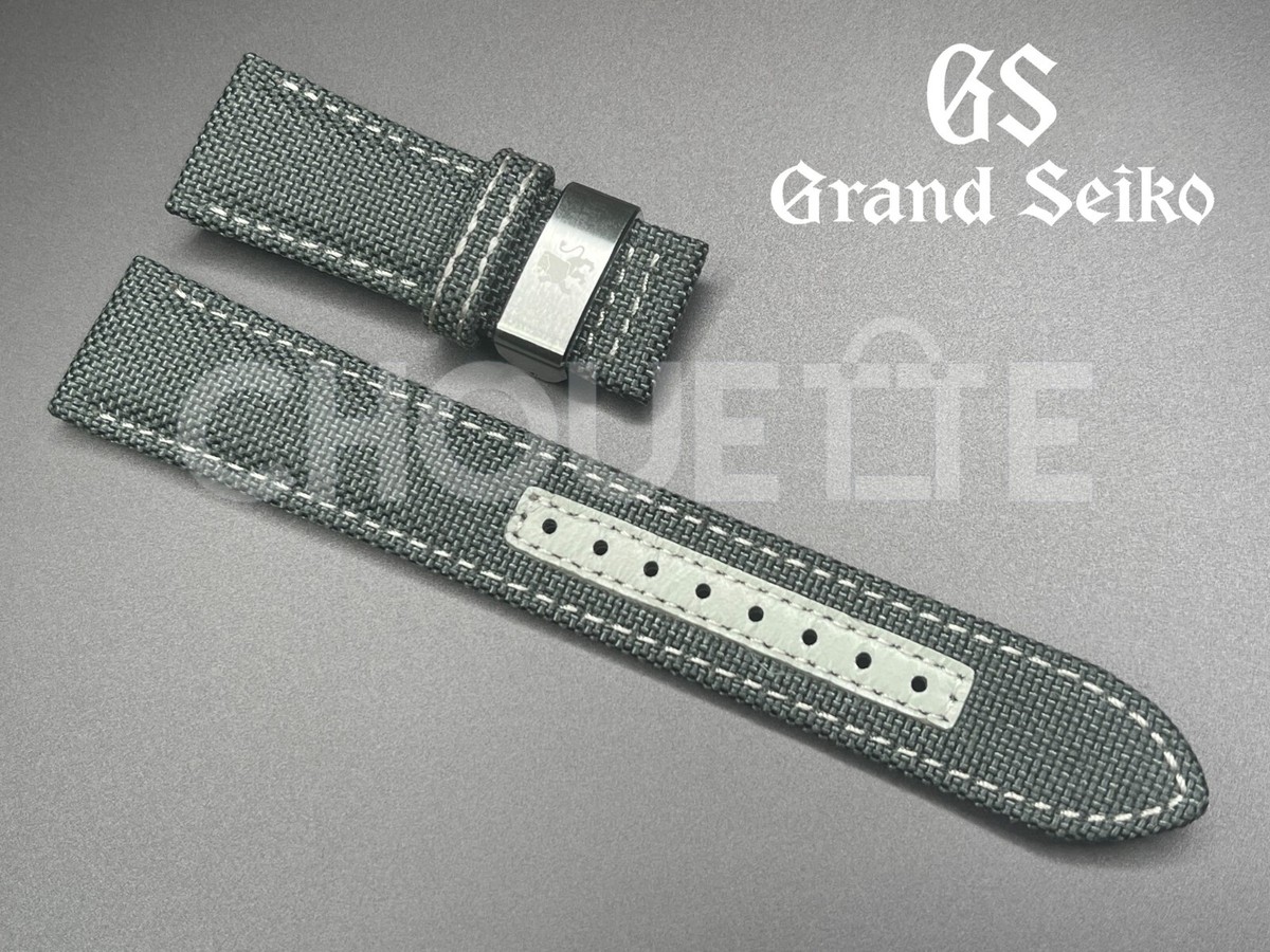 GrandSeiko（ グランドセイコー ） /Black nylon ベルト Grand Seiko GS グランド セイコー スポーツコレクション