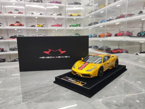HH Model 1/18 scale Ferrari 458 Speciale Limited Resin Model Car Collection - Picture 11 of 14