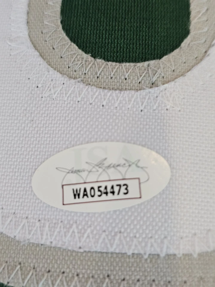 Ryan Howard Autographed/Signed Jersey JSA COA Green Custom Jersey  - Image 3 of 4