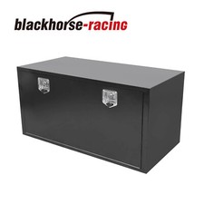 48 X 23 X 23 Iron Tool Box Pickup Truck Storage Underbody Trailer Bed Heavy Duty