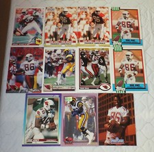 ERNIE JONES  -  Wide Receiver - Cardinals / Rams - 11 Card Assorted Lot  -  4138