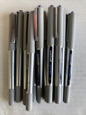 12-CT uni-ball Vision Roller Ball Stick Waterproof Pen Blue Ink Fine 60134