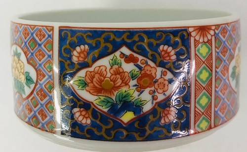 Takahashi Floral Trinket Box 1980s San Francisco Ceramic Oriental Vintage - Picture 5 of 5