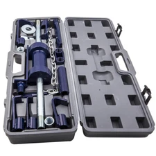 18pc Heavy Duty Dent Puller w/ 13lbs Slide Hammer Auto Body Repair Frame Tools