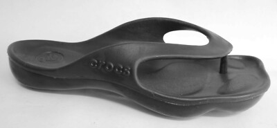NEU Crocs ABF Flip Women W5 Größe 34,5 Zehentrenner Sandale Badeschuhe schwarz