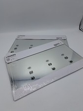 2 x IKEA Lonsas Mirror 21 x 30 CM Adhesive Pads LÖNSÅS Pair Bedroom Bathroom 