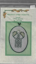 Twisted Oaks Designs -Nita Marie-Angel ornament-cross stitch pattern-New 