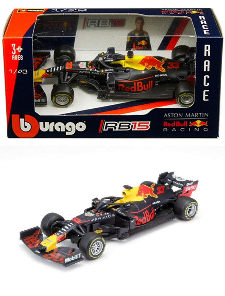 Red Bull RB15　フェルスタッペン・ガスリーセット 1:43 Spark Red Bull F1 RB15 33 Max Verstappen Silverstone