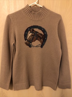 ralph lauren horse sweater