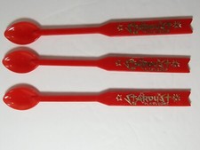 Swizzle Cocktail Stick Spoon Stardust Las Vegas Hotel Casino Lot 3 Vintage C2353