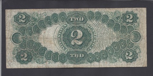 $2 1917 UNITED STATES NOTE @ LEGAL TENDER @ - Picture 2 of 2