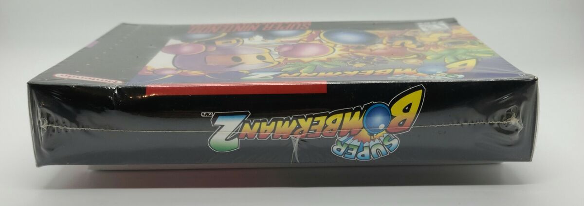 Super Bomberman 2 Super Nintendo SNES Brand New Factory Sealed VGA WATA  Ready