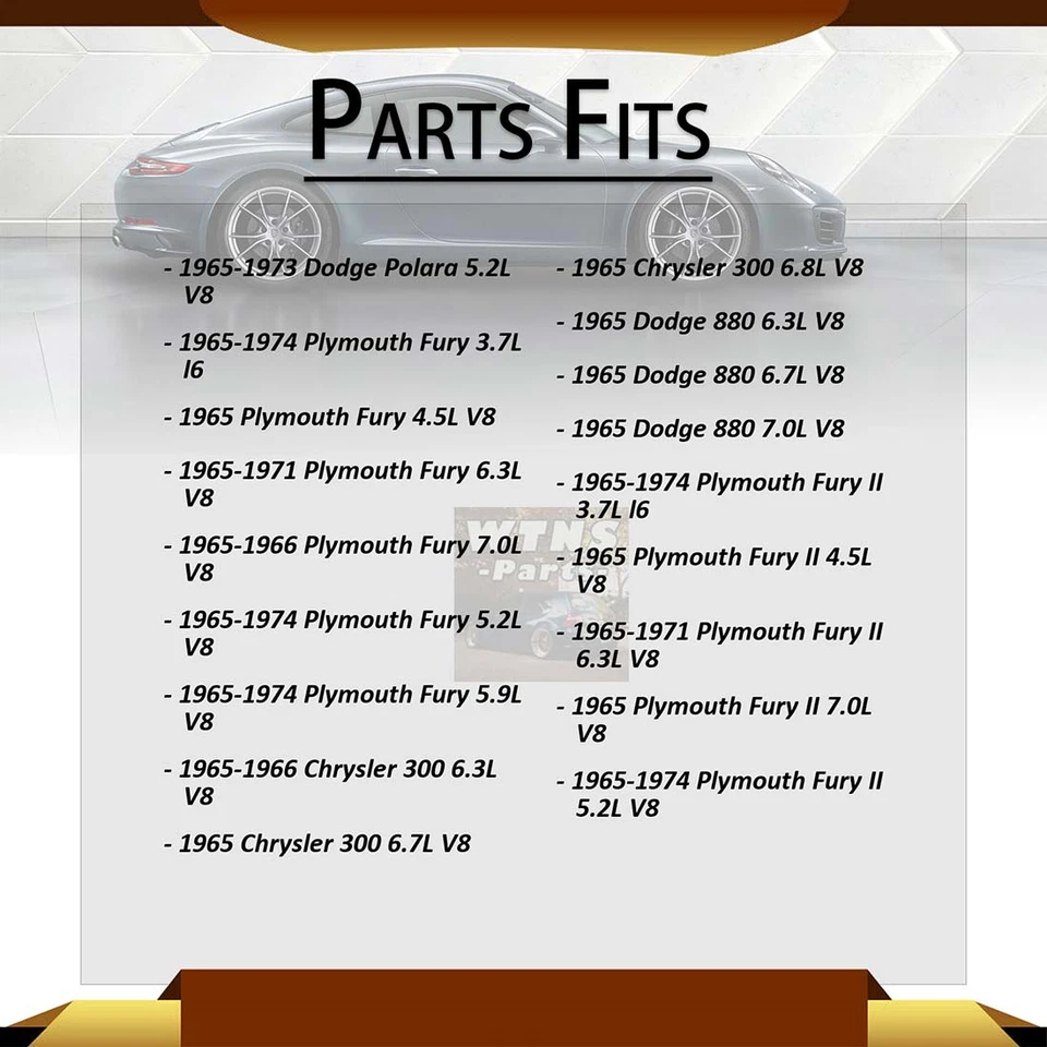 4x Mevotech Tie Rod Ends Front Inner Outer For Chrysler Newport 6.6L 1972-1978 - Image 4 of 4