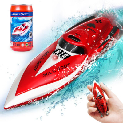 RC Micro STUNT BOAT Mini Speed Boat -RED