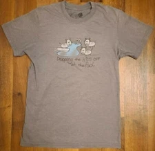 NWOT David & Goliath "Dropping The Kids Off At The Pool" Tee Tshirt Small