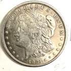 1921 XF/AU MORGAN SILVER DOLLAR US $1 COIN ***Beautifully Bright Coin***
