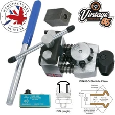 Brake Pipe Flaring Tool 4.75mm DIN Single OE factory Spec Flares Made In The UK
