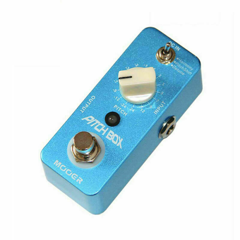 MOOER Harmony Pitch Shift Detune Electric Guitar Bass Shifting Effects
