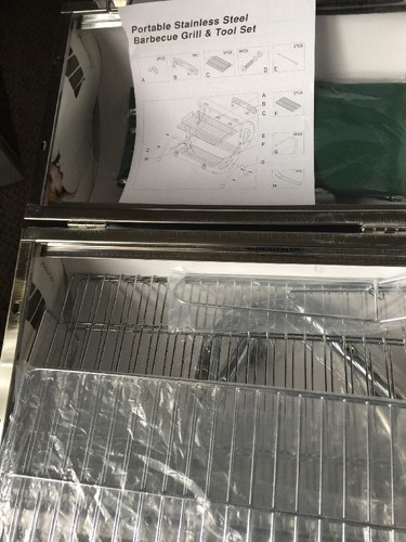 Stainless Steel Tabletop Split-Barrel barbecue -SSPG100 NEW(other) No Tool Set - Picture 5 of 7