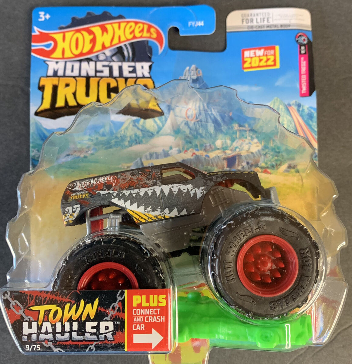 Hot Wheels Monster Trucks Twisted Tredz (Assorted; Styles Vary)