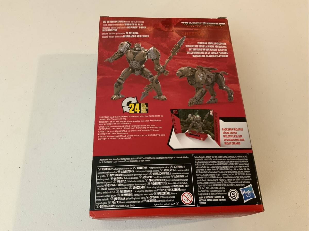 Transformers Studio Series Voyager Class 98 Cheetor Toy, Transformers: Rise of the Beasts, 6.5-Inch, Action Figure For Boys And Girls Ages 8 and Up, Brown (F7240) price in Saudi Arabia | Amazon