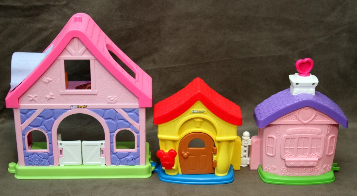Little people pink barn on sale