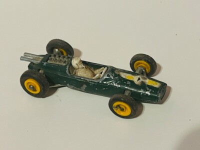 Matchbox Car Lesney RARE match box vtg England Lotus Green race