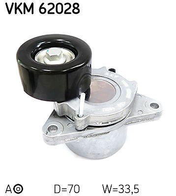 SKF VKM 62028 Spannrolle, Keilrippenriemen Passend FüR Nissan-image