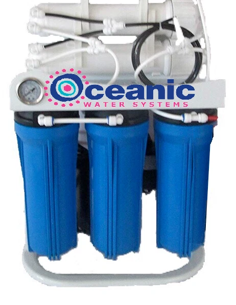 Oceanic 200 GPD Light Commercial RO Reverse Osmosis Water Filter System w/ Pump - Image 2 of 2