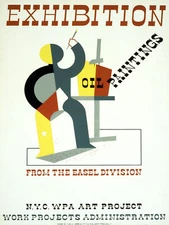 Oil Painting WAP Projects Decor Poster. Fine Graphic Art. Interior Design. 2130