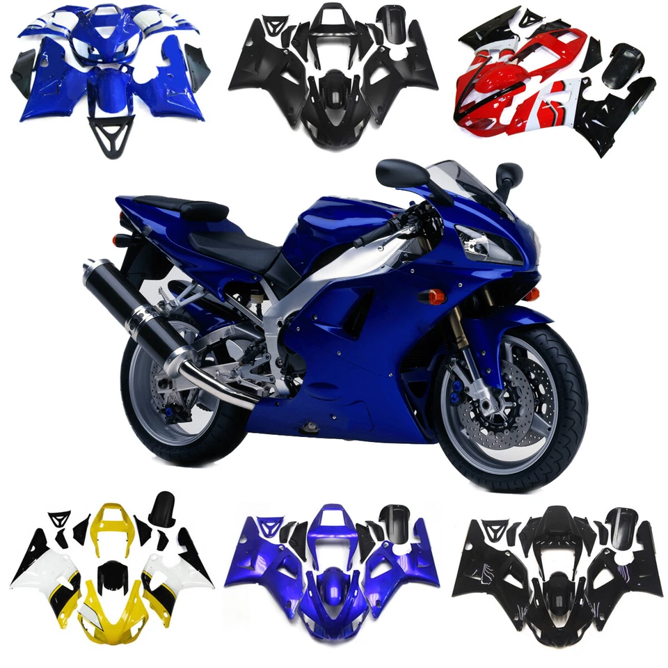 Kit de carenados de inyección para carrocería de plástico ABS Yamaha YZF R1 YZF1000 1998 1999 Foto 2 de 4