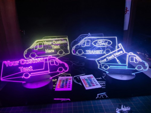 Ford Transit Van Recovery Tipper Camper LED Light Personalised mk7 mk8 mk6. - Picture 8 of 9
