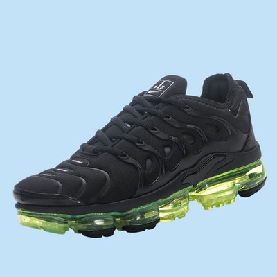 DS NEW Nike Vapormax Plus TN Black and Green Men's Shoes 924453-015 free shippin