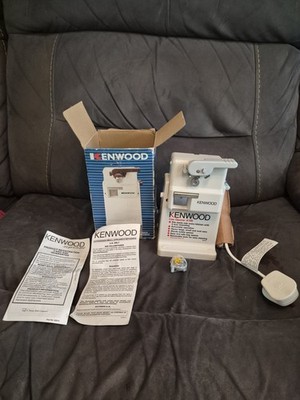 Brandneu in Box Vintage Kenwood Drei Wege Automatischer Dosenöffner A185. Filmrequisite.