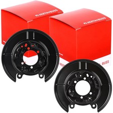 2x HERTH+BUSS SPRITZBLECHE BREMSSCHEIBEN HINTEN passend für NISSAN JUKE QASHQAI 