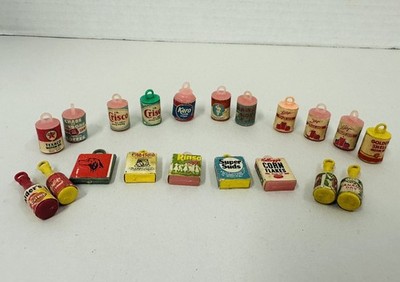 Vtg Gumball Machine Cracker Jack Charms Prize Toys Advertising- Crisco +