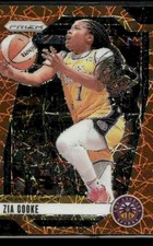 2024 Panini Prizm WNBA #46 Zia Cooke Orange Velocity Prizm