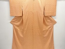 7585392: JAPANESE KIMONO / KOMON / KIKKO WITH FLOWER