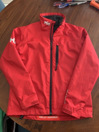 Helly-Hansen 33874 Men's Crew Hooded Midlayer Jacket XS Fast Shipping