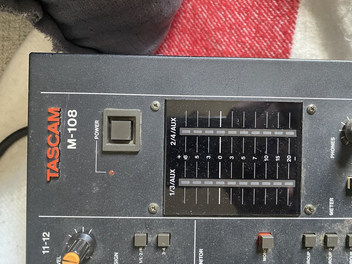 Tascam M-108 | eBay