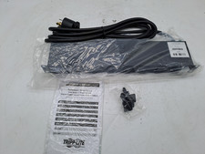 Tripp Lite 12-Outlet Rackmount Power Strip 120V/15A RS1215-RA 15ft Black
