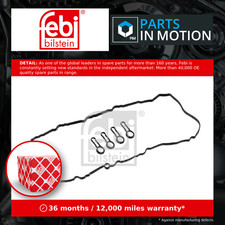 Image of Rocker Cover Gasket fits BMW 320D 2.0D 04 to 13 N47D20C 007802604 11127802604
