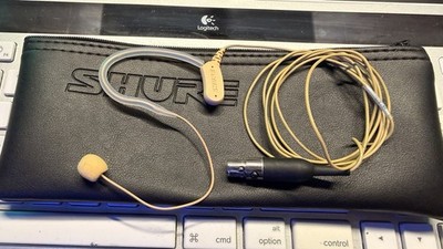 Shure MX153T/O-TQG Beige Wired Earset Microphone w/ Windscreen