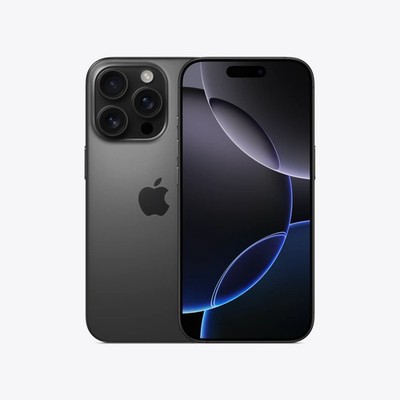 Apple iPhone 16 Pro 128GB Black Titanium T-Mobile Excellent